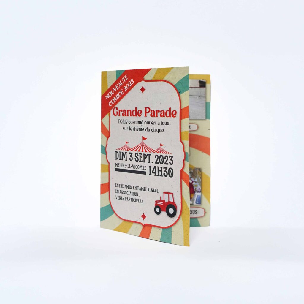 Dépliant grande parade