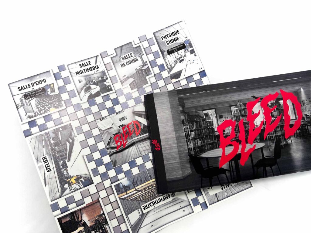 boite et plateau bleed