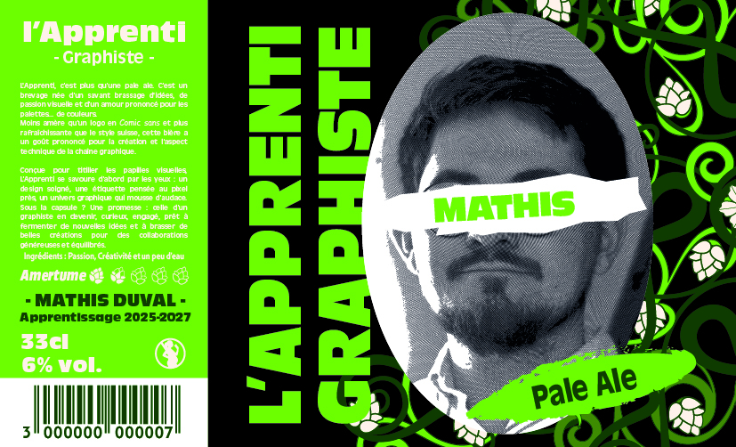 Etiquette l'apprentis